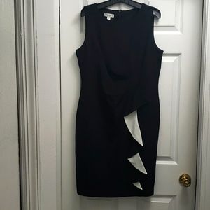 Dressbarn Sleeveless Black/White Dress- Size 14